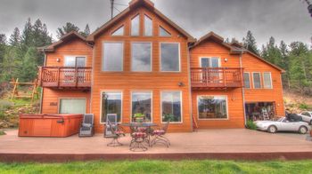 Vacation rental exterior at SkyRun Vacation Rentals - Nederland, Colorado.