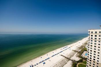Beach view at Luxury Coastal Vacations.