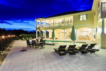Rental exterior of Reunion Vacation Homes.