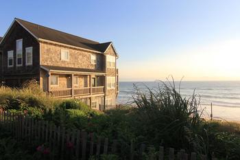Rental exterior view of Beachfront Vacation Rentals.