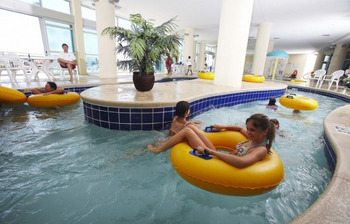 Lazy River at Bay View Resort.