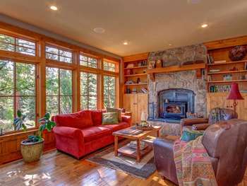 Vacation rental interior at Pullen Realty Group.