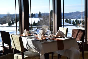Dining room at Lenape Heights Golf Resort.