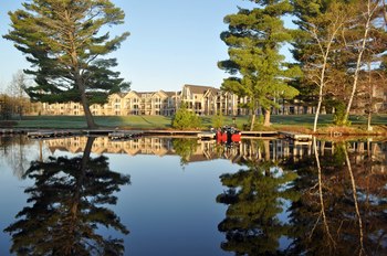 Exterior view of Northernaire Resort.