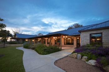 Exterior view of Purple Sage Ranch.