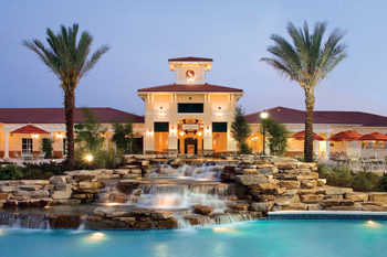 Exterior view of Holiday Inn Club Vacations at Orange Lake Resort.