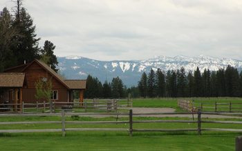 Rental exterior at Glacier Park Vacation Rentals.