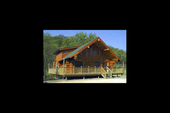 Exterior view of Cedar Valley Lodge.