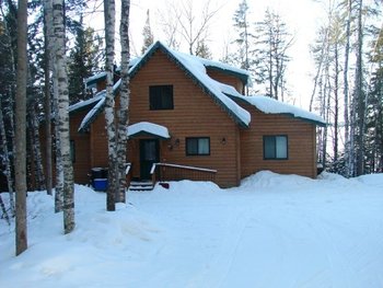 Winter time at Timber Bay Lodge & Houseboats.