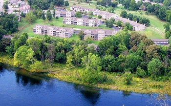 Aerial view of Pointe Royale.