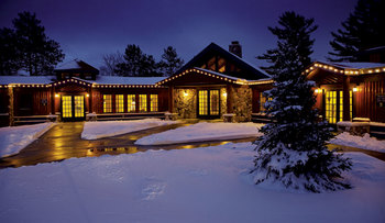 Exterior view of Otsego Club and Resort.